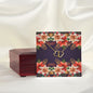 Everlasting Love Necklace (with Horizontal Poinsettias Flowers Card and Deep Purple BG)