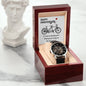 Men's Openwork Watch - Happy Anniversary