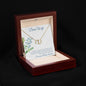 Everlasting Love Necklace (With message to Dear Wife -I Love You Always and Forever)
