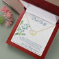 Everlasting Love Necklace (With message to Dear Wife -I Love You Always and Forever)