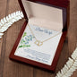 Everlasting Love Necklace (With message to Dear Wife -I Love You Always and Forever)