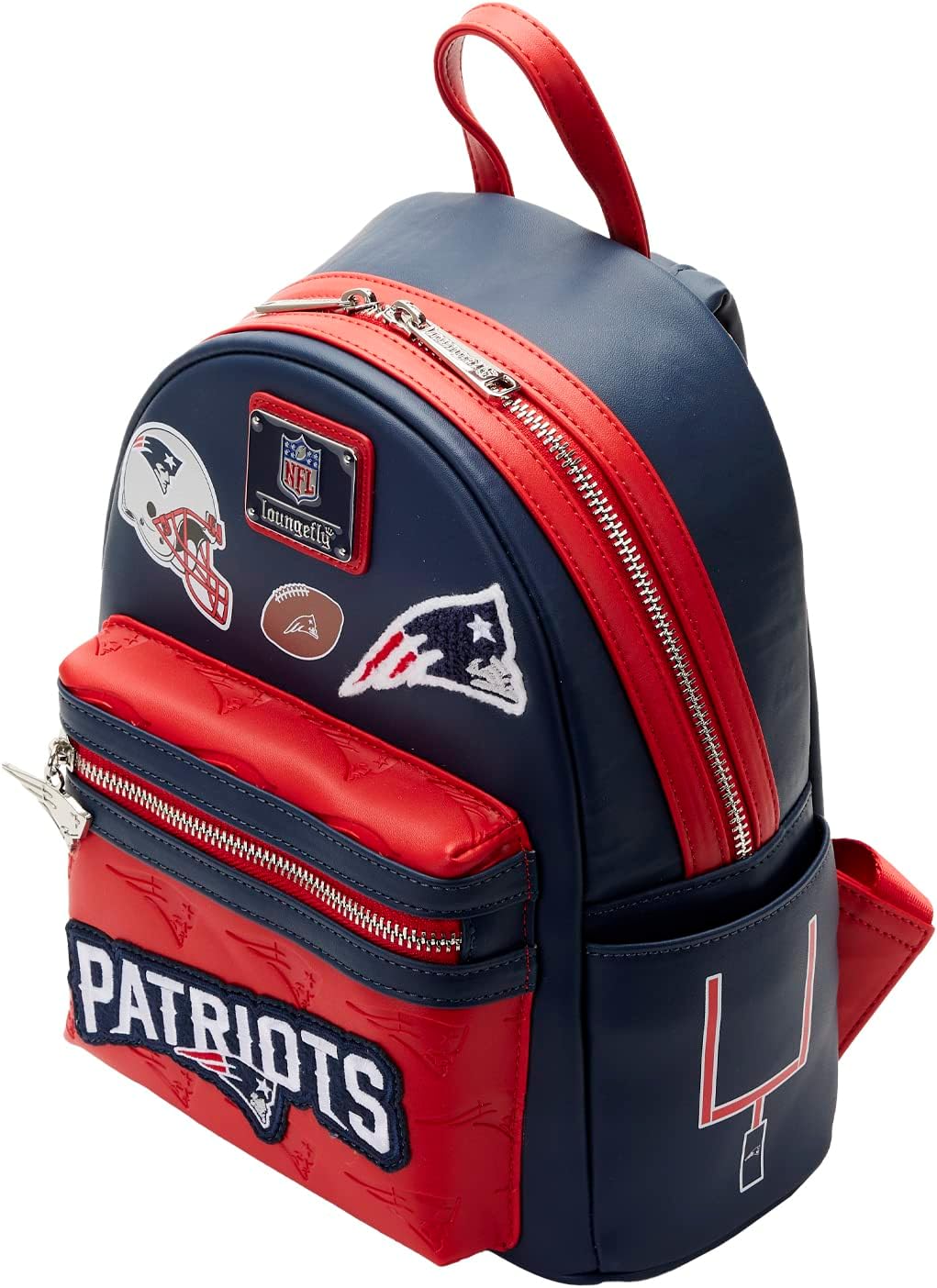 Loungefly Backpack NFL: New England Patriots Backpack with Patches