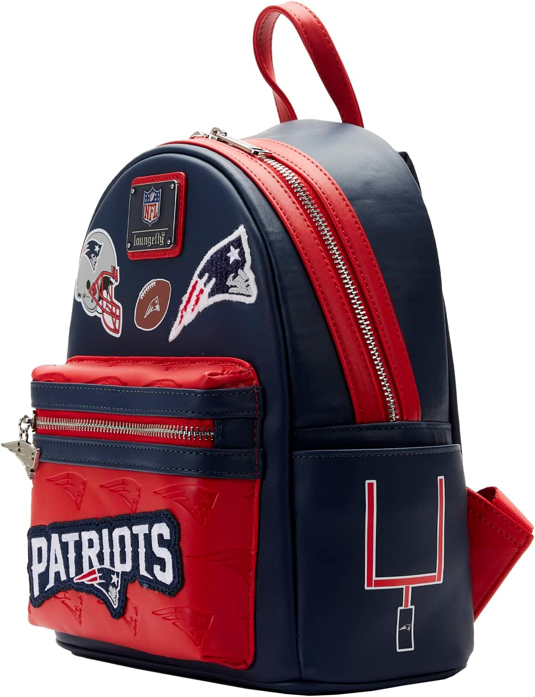 Loungefly Backpack NFL: New England Patriots Backpack with Patches