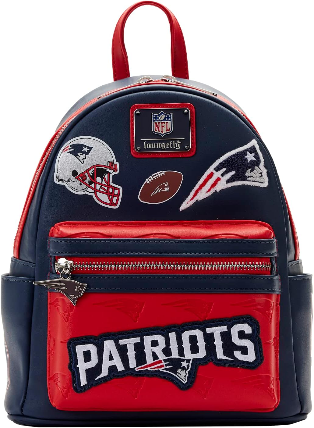 Loungefly Backpack NFL: New England Patriots Backpack with Patches