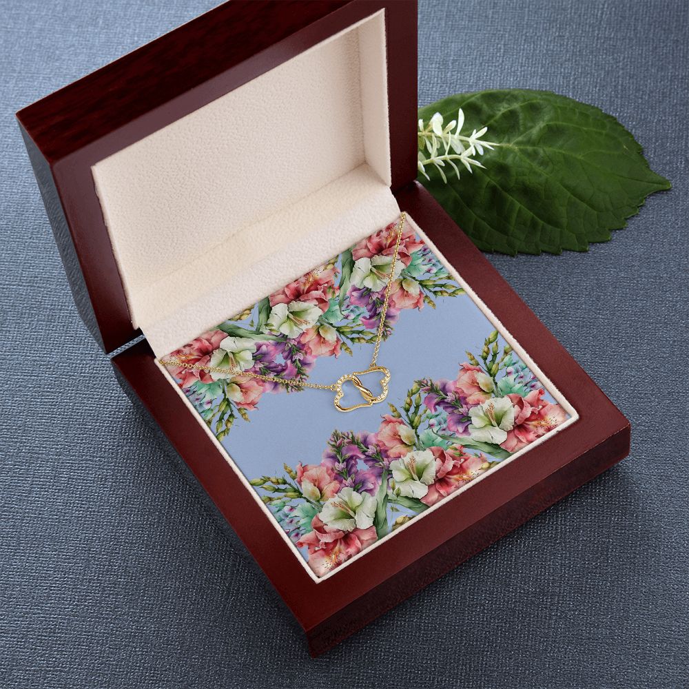 Everlasting Love (with Horizontal Gladiolus message card)