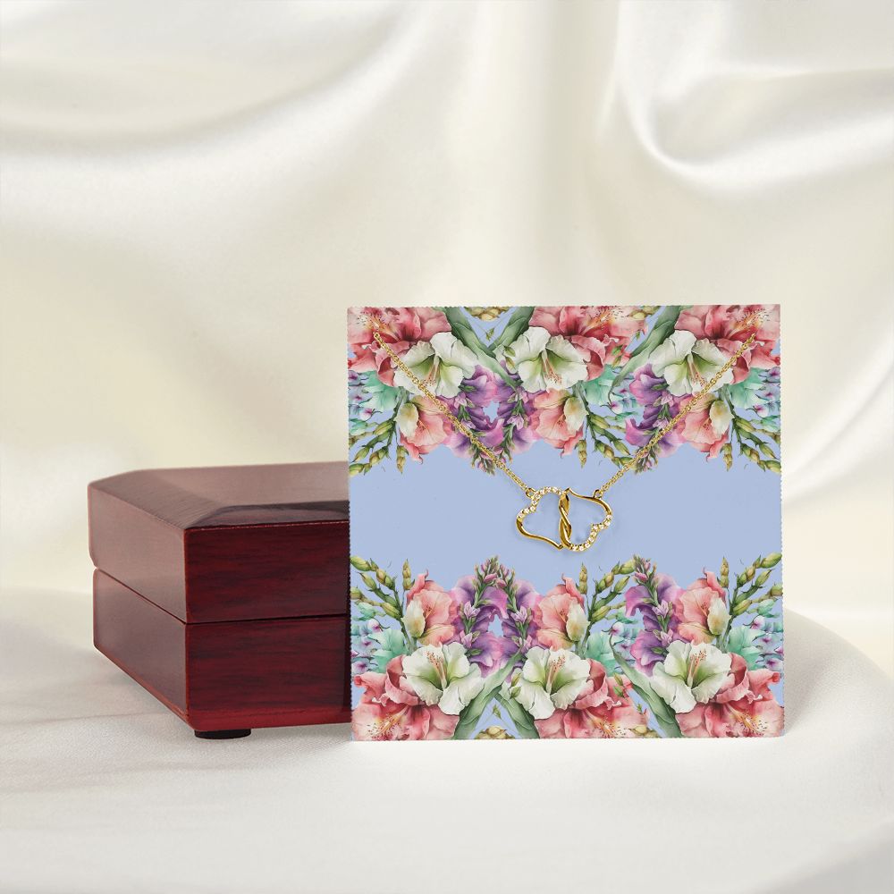 Everlasting Love (with Horizontal Gladiolus message card)