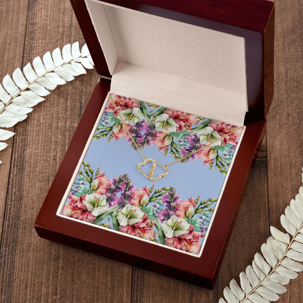Everlasting Love (with Horizontal Gladiolus message card)