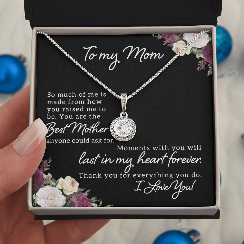 Eternal Hope Necklace (with message for Mom - I Love You)