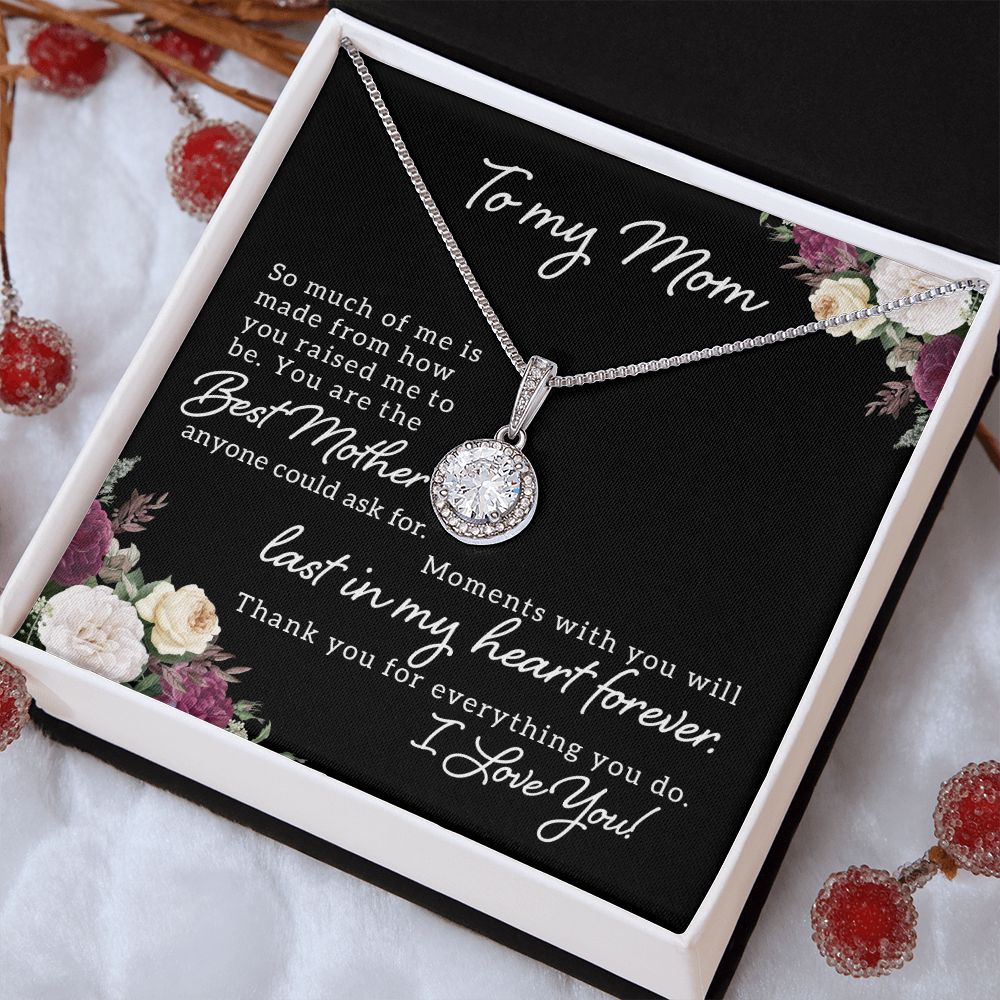 Eternal Hope Necklace (with message for Mom - I Love You)
