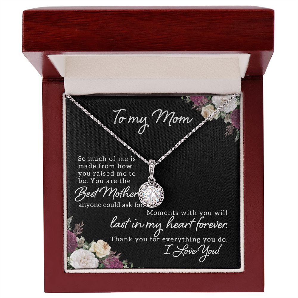 Eternal Hope Necklace (with message for Mom - I Love You)