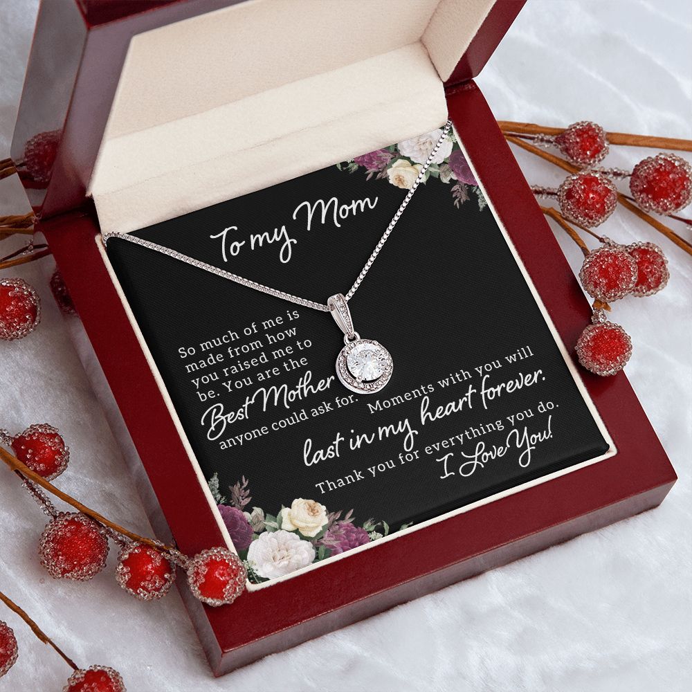 Eternal Hope Necklace (with message for Mom - I Love You)
