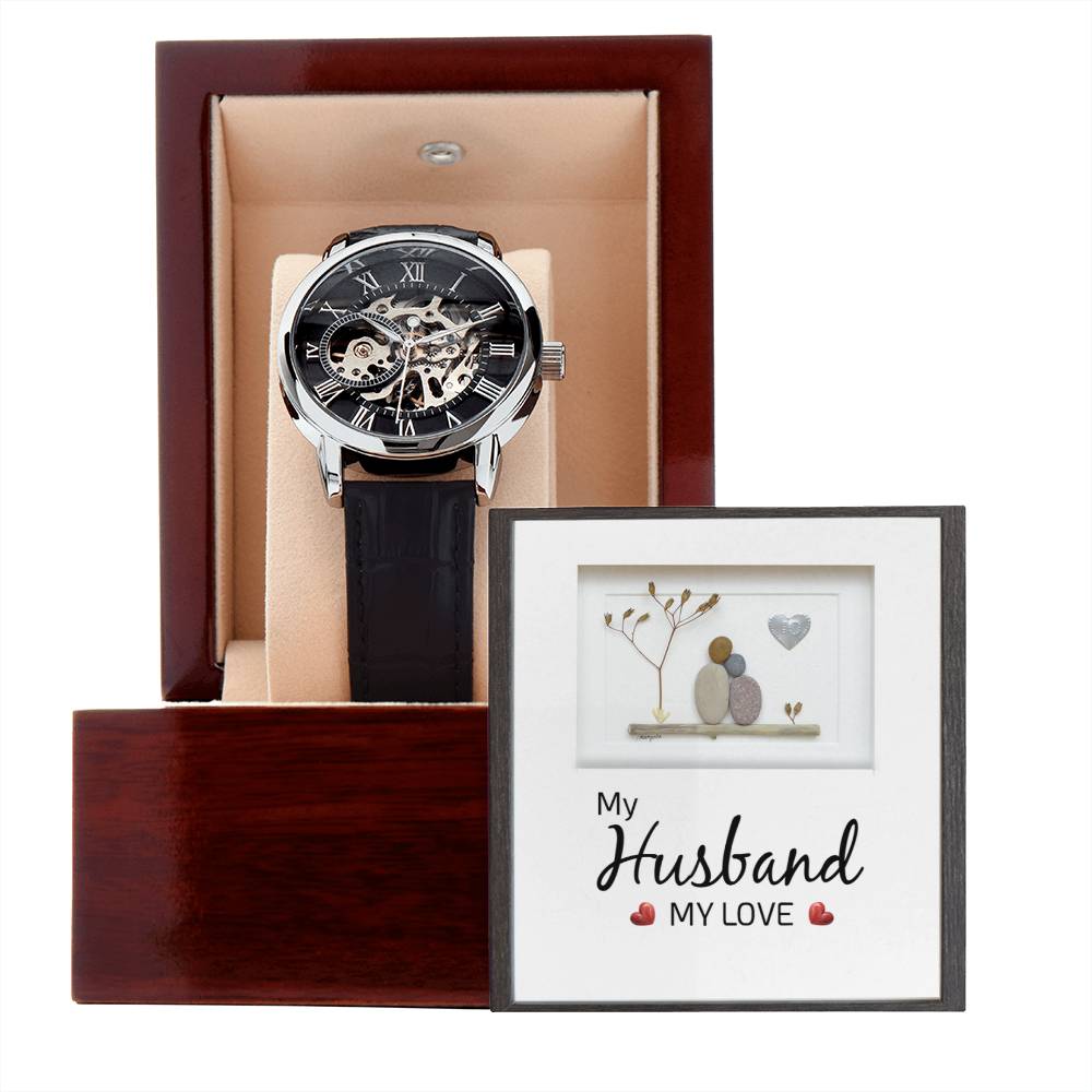 Men's Openwork Watch -My Husband My Love