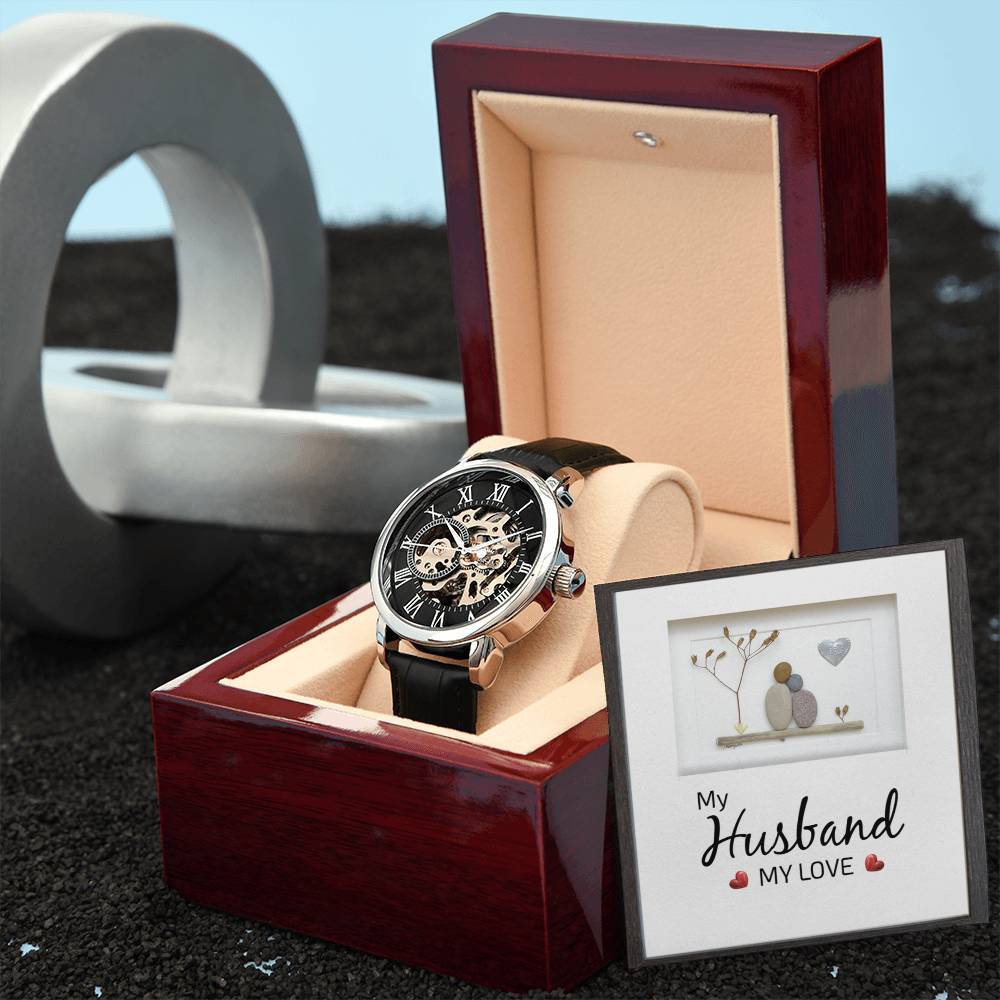 Men's Openwork Watch -My Husband My Love