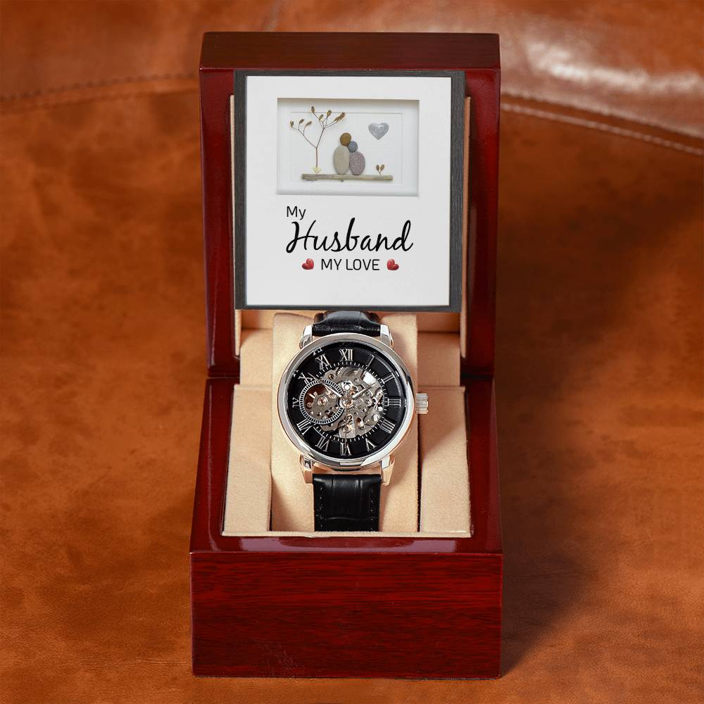Men's Openwork Watch -My Husband My Love