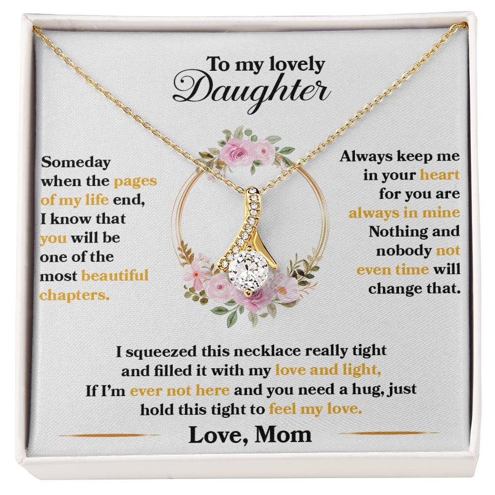 Alluring Beauty Necklace (Yellow & White Gold Variants) for My Lovely Daughter