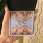Interlocking Hearts necklace (Yellow and White Gold Variants with Horizontal Roses Card))
