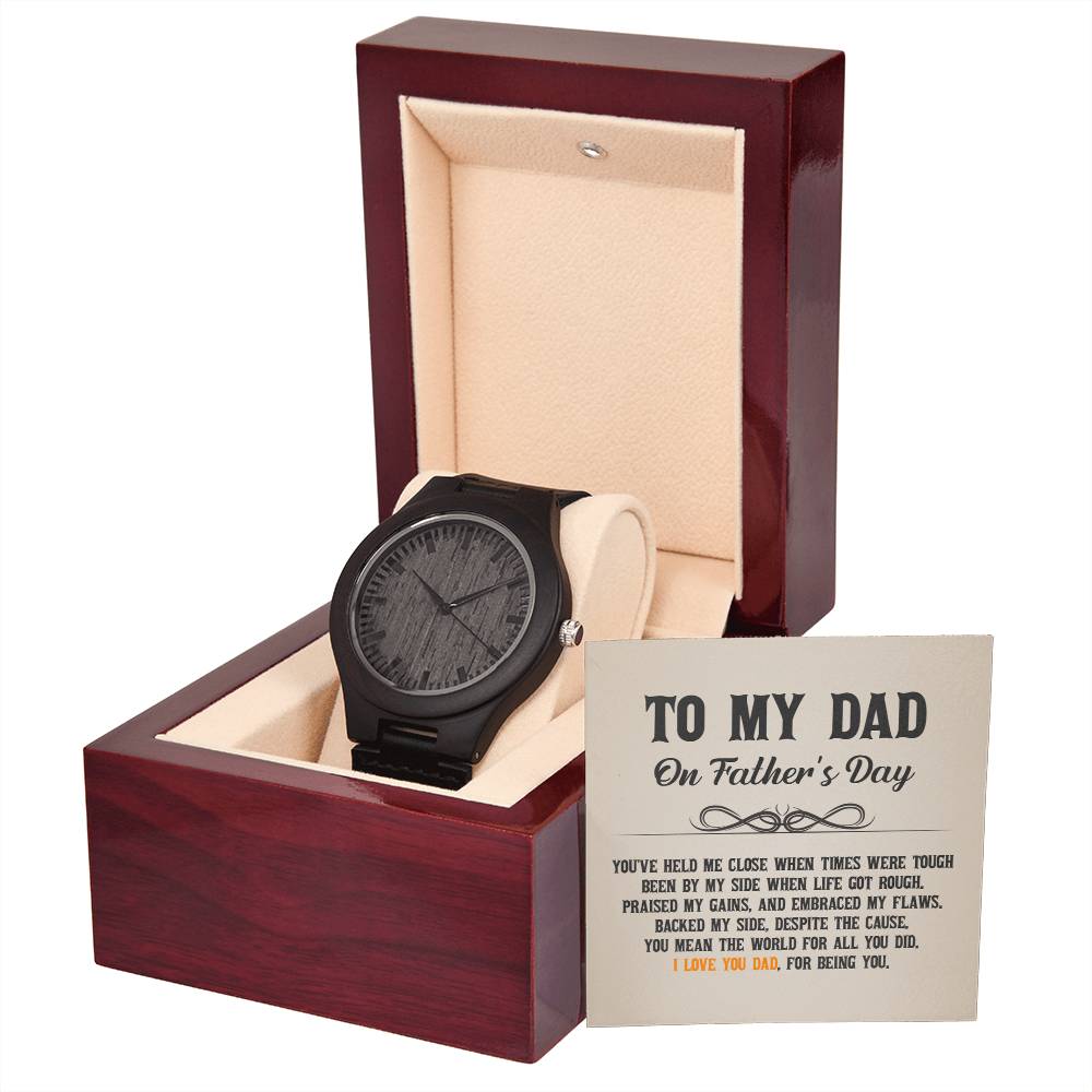 Wooden Watch - For Dad On Father's Day
