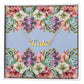 Personalized Name Necklace (with horizontal Galdiolus flowers card)