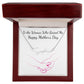 Signature Name Necklace - To The Woman Who Raised Me