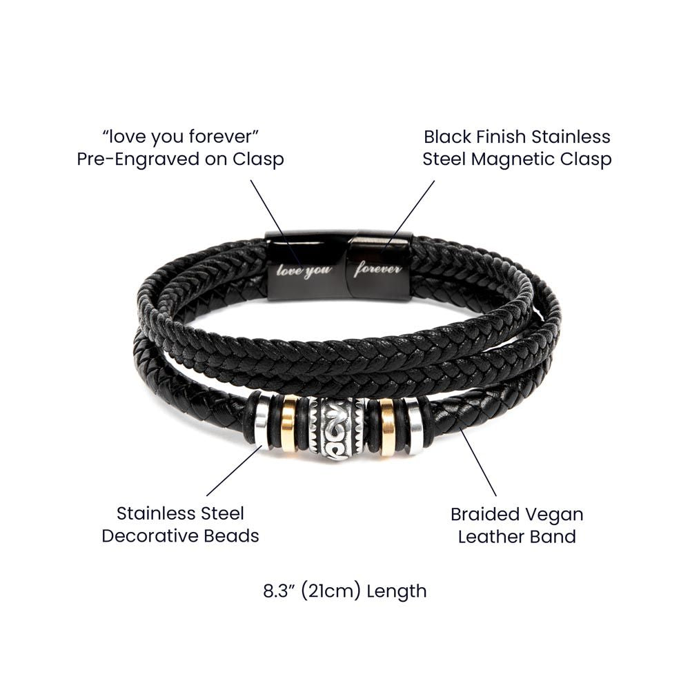 Men's Love You Forever Bracelet