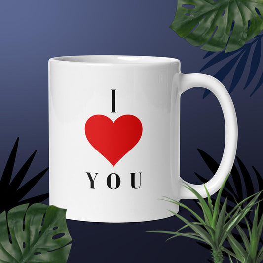 I Love You mug