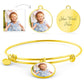 Personalized Circle Bangle For Daughter