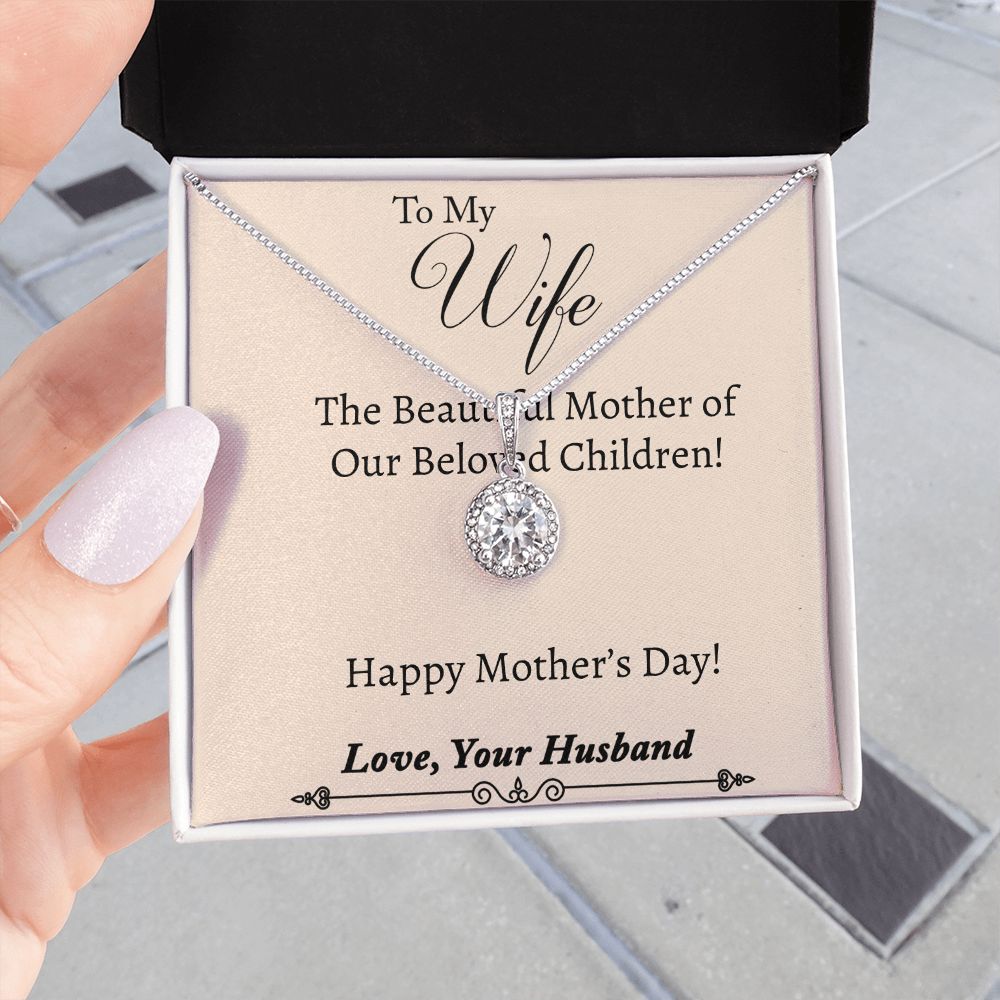 Eternal Hope Necklace (with message for Mother's Day-Beautiful Mother)
