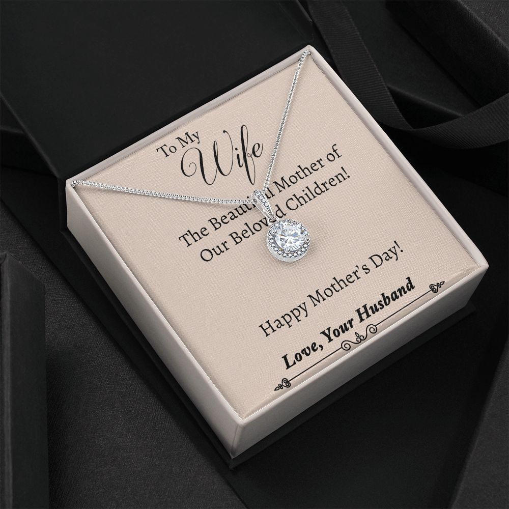 Eternal Hope Necklace (with message for Mother's Day-Beautiful Mother)