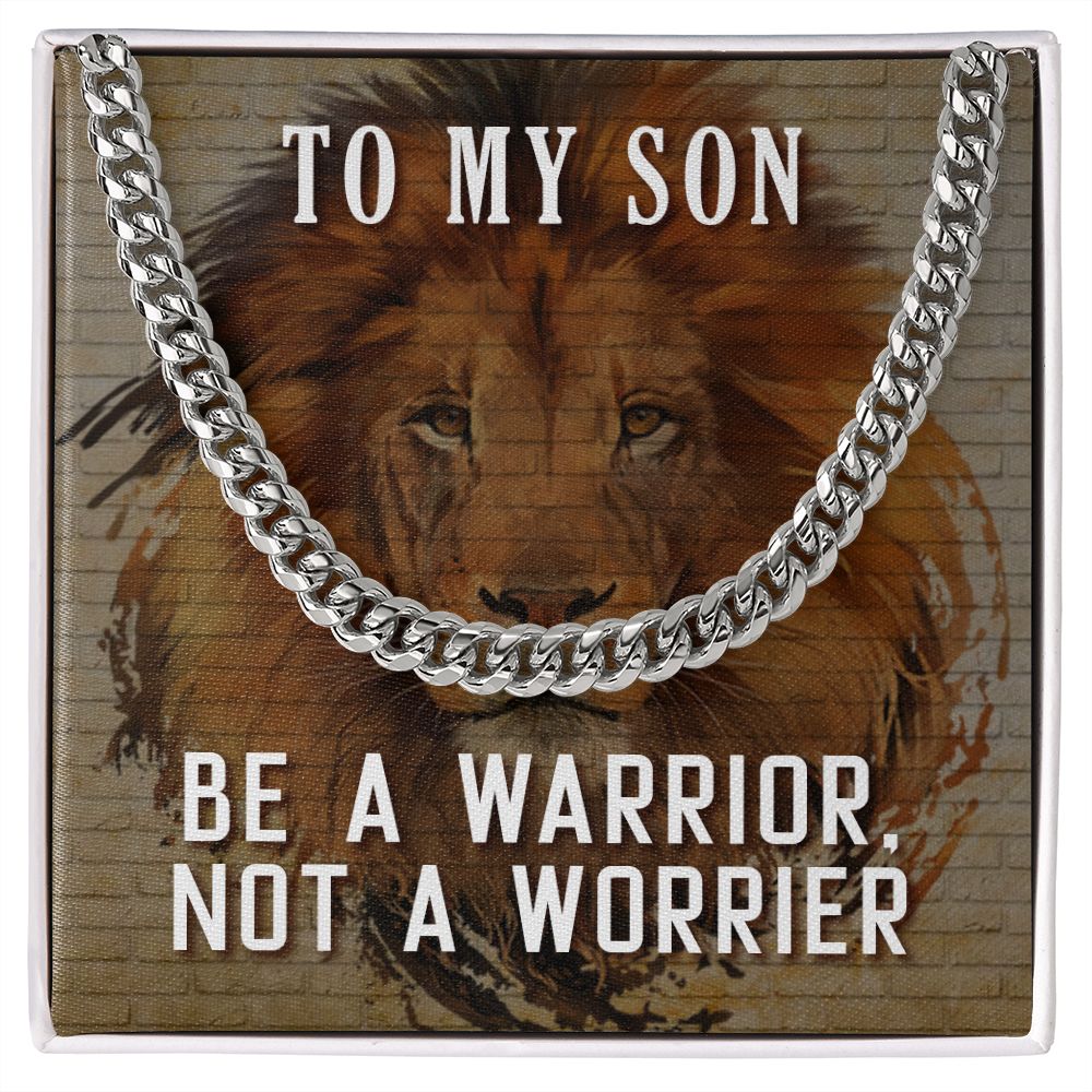 Cuban Link Chain For Son