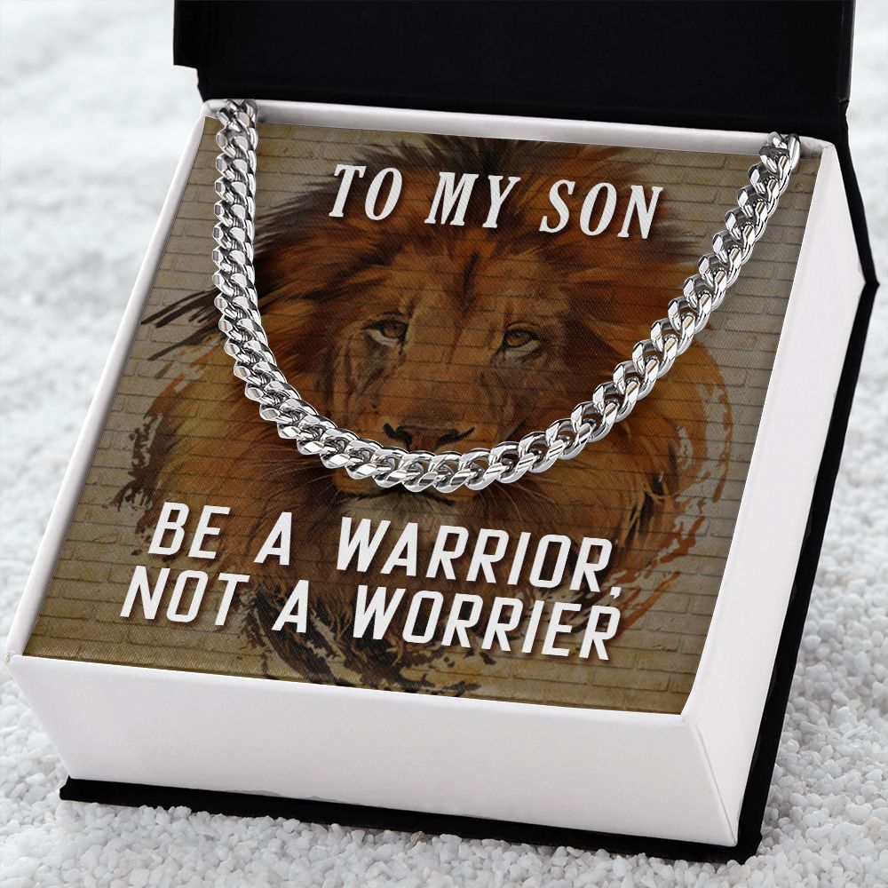 Cuban Link Chain For Son