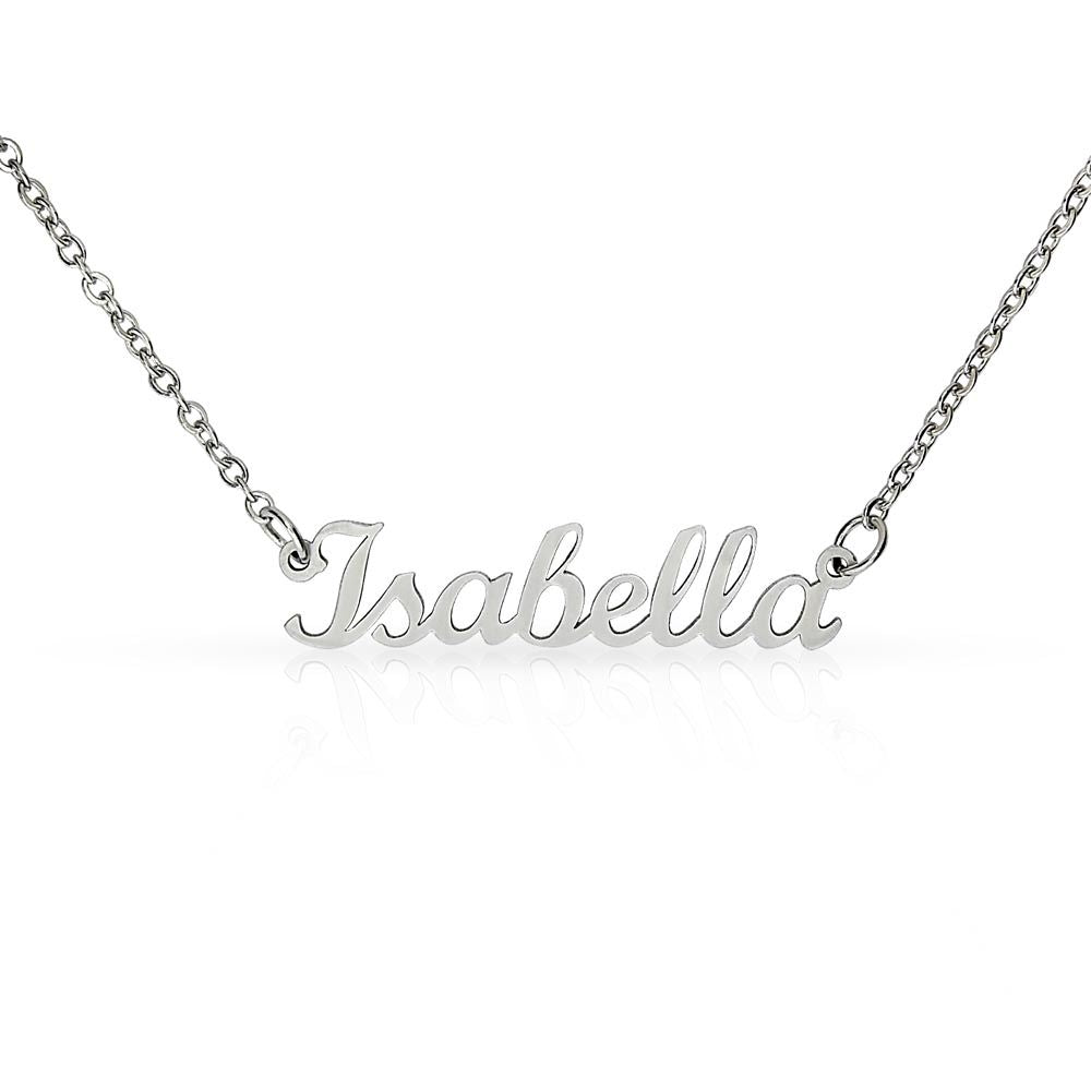 Custom Name Necklace (No Message Card)