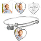 Custom Heart Bangle