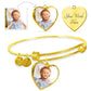 Custom Heart Bangle
